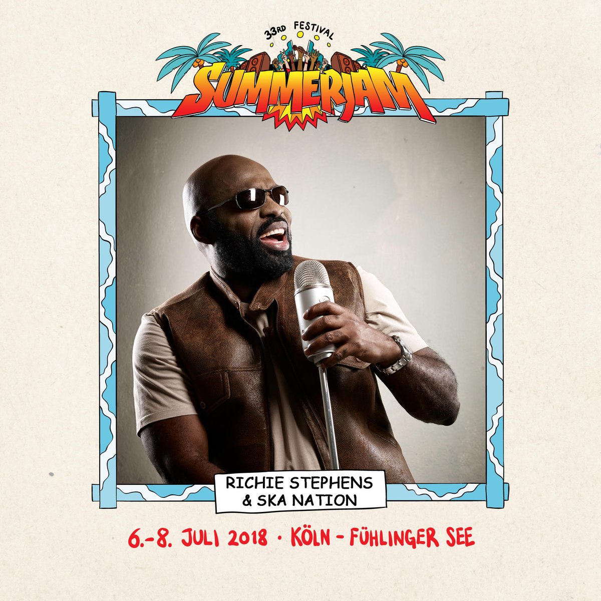 RICHIE STEPHENS &amp; THE SKANATION BAND @ SUMMERJAM 2018