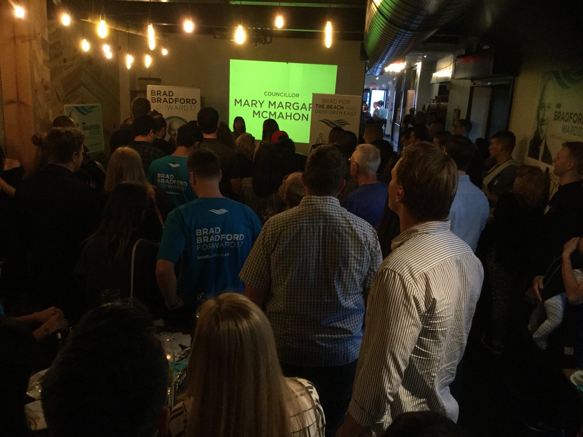 mjrichardson_to's tweet image. After her self-imposed #TermLimit...@mary_margaret32 is introducing &amp;amp; endorsing @BradMBradford for his #TOPoli Council-Run in new #Ward37.