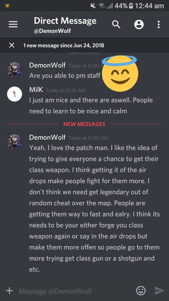 tuiteMINECRAFT's tweet photo. @RealmRoyale @HiRezDrybear @HiRezJNash @HiRezRude @HiRezJoe this is one of many people i have met today that like the change, in future rememeber some werids things are actually pretty awesome. Love you guys keep the work up. https://t.co/GgSxn8Xbzj