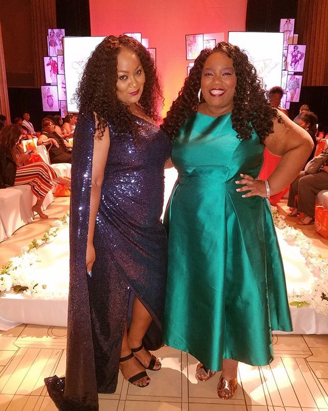 CheneseLewis's tweet photo. @MarieDenee and I giving Hollywood glam at the FFFWeek Finale! #FFFWeek #FFFWeek2018 https://t.co/sUDb2mSgfg https://t.co/uBN4NhaQ7o