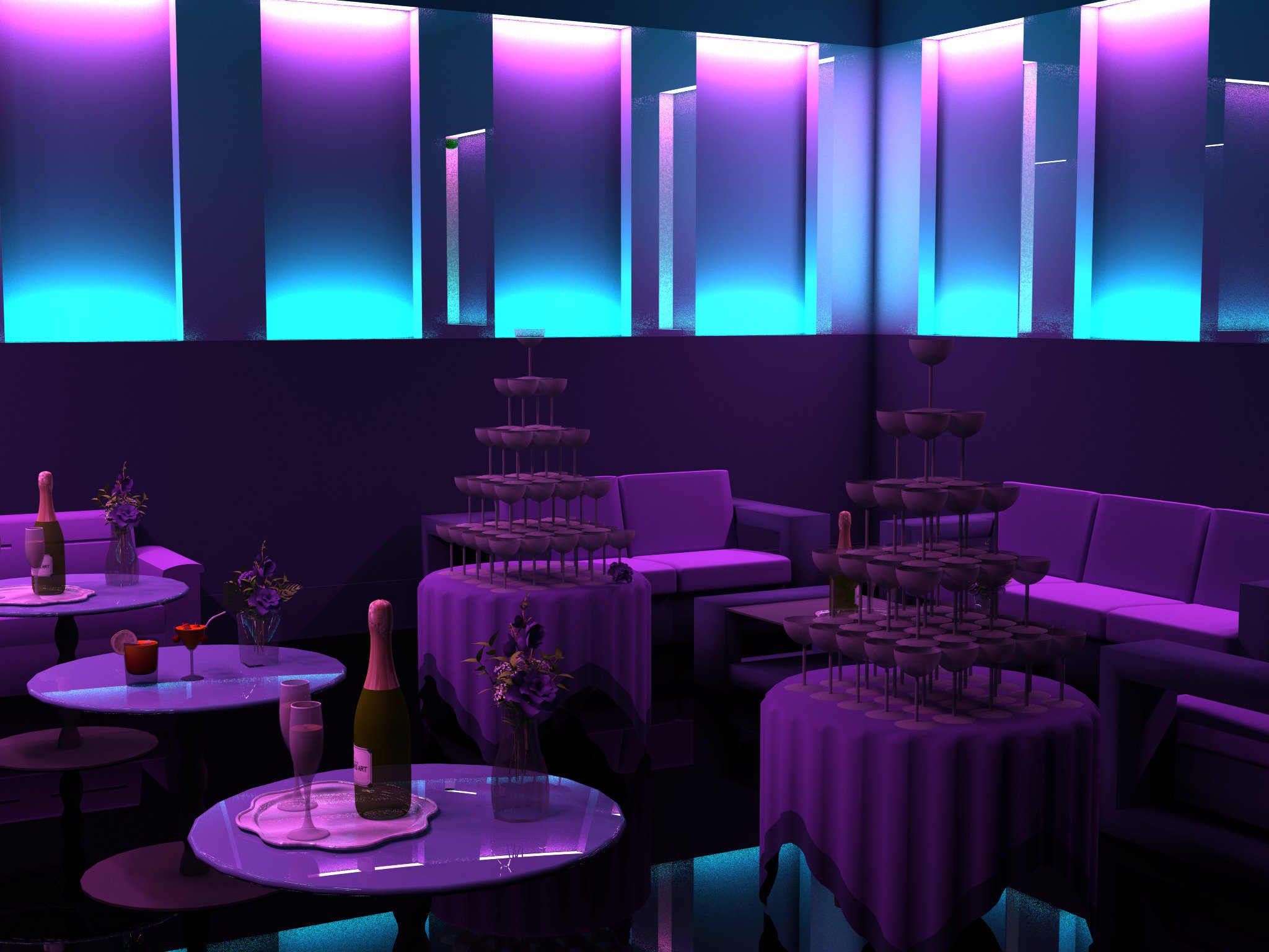 川端ちよ Dimenshop ホストクラブの背景素材作ってたけどこだわりが強すぎてレンダリング時間が過去最高 T Co Cpjmb4arjl Twitter