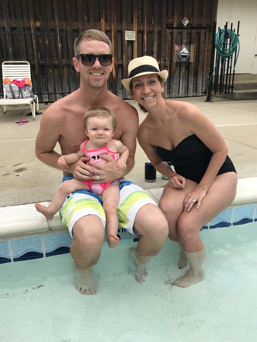 Hanging at the pool for Rylee’s birthday. #BESummerSelfie