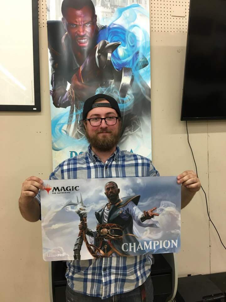 LarrowMicah's tweet photo. Turns out God Phaoroh's gift is still a good card! #storechamp #standard #mtg https://t.co/tfmzK4bLq6