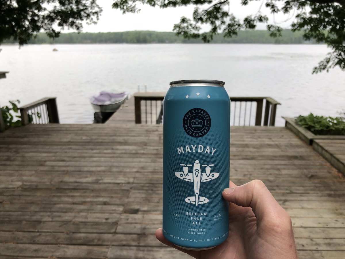 LeoCulhane's tweet photo. @napaneebeer Kicking off the summer with a brew from my home town, @Greater_Napanee ! #summerdays #ontario #napanee #Craftbeer https://t.co/I0xc4Di6Vy