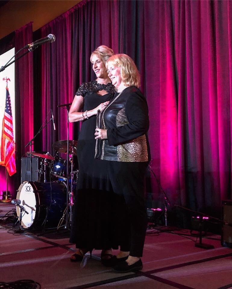 AZhygiene's tweet photo. Congratulations to Christine M. Farrell, RDH, BSDH, MPA and Lisa J. Rowley, RDH, MS for receiving the Excellence in Dental Hygiene Award! Now let’s get on our dancing shoes 💃🏽 for the President’s Dinner sponsored by Johnson & Johnson. #ADHA18 https://t.co/EgMneMpcId