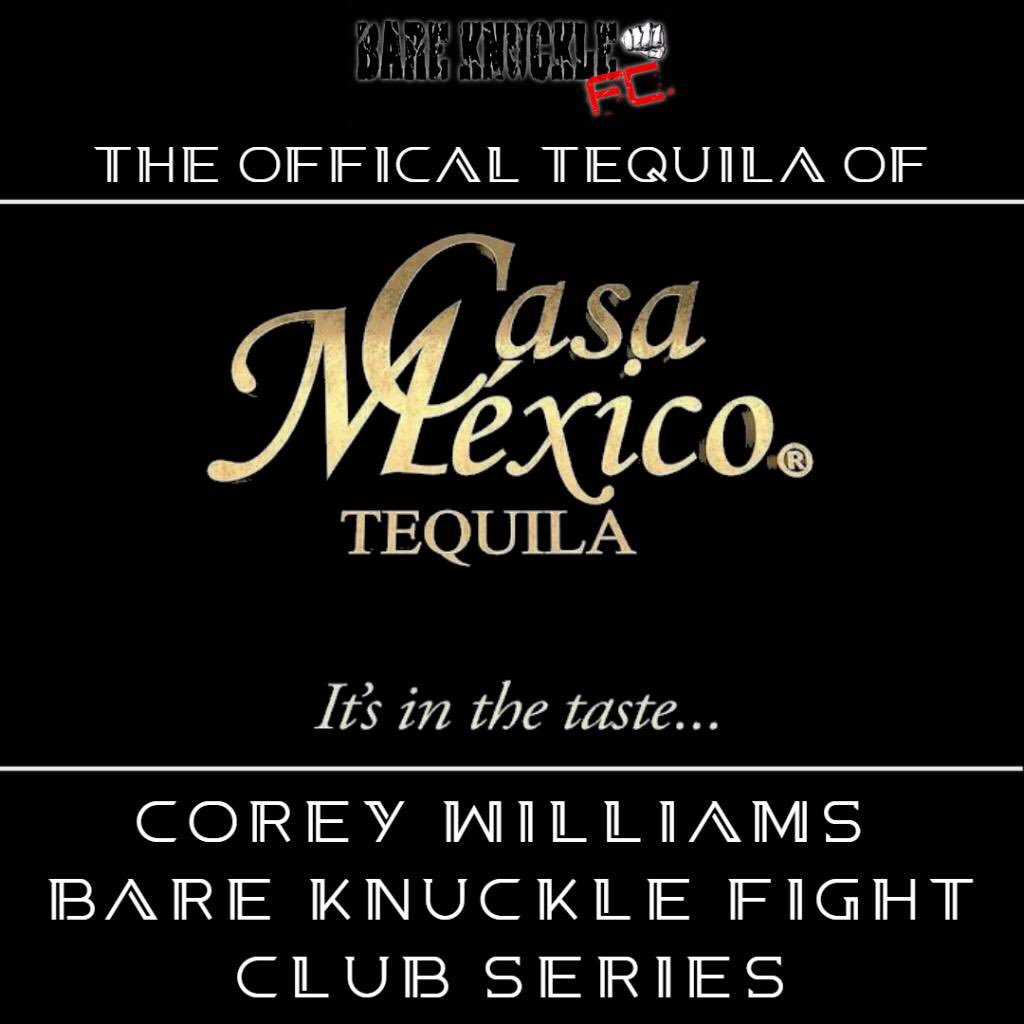 cmtequila's tweet photo. Casa Mexico Tequila the official tequila of Corey Williams Bare Knuckle fights tonight on PPV ππΌ #casamexicotequila #cmtequila #fightclub4 #coreywilliams #whiskeykitchen #casamexico #tequila #bareknucklefc #ppv @bkfclub1 https://t.co/AoRucSnLiA