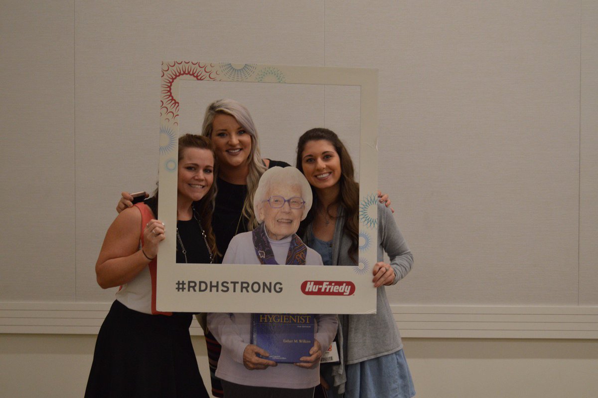 hu_friedy's tweet photo. Hu-Friedy and @YourADHA were honored and pleased to continue the legacy that Dr. Esther Wilkin's initiated by sponsoring the Are You Smarter Than Esther Board Review Challenge at #ADHA18. Congratulations to this year's winners! https://t.co/JcODGCp2ho