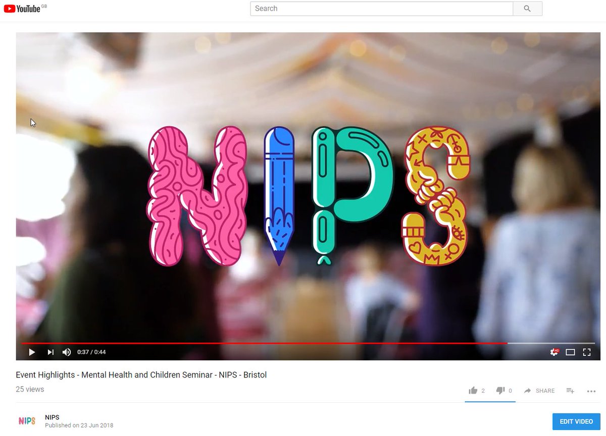 Free mental health talks on YouTube, from NIPS, filmed by <a href="/dvafilms/">D.Va</a> youtube.com/channel/UCUxk6… #mentalhealth #mentalhealthawareness #letstalkaboutmentalhealth #childrensmentalhealth #community