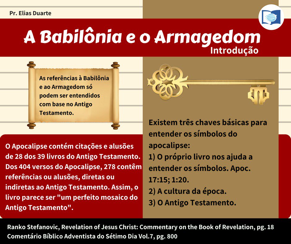 Lição 12: Sábado, 16 de Junho de 2018 #infolicao