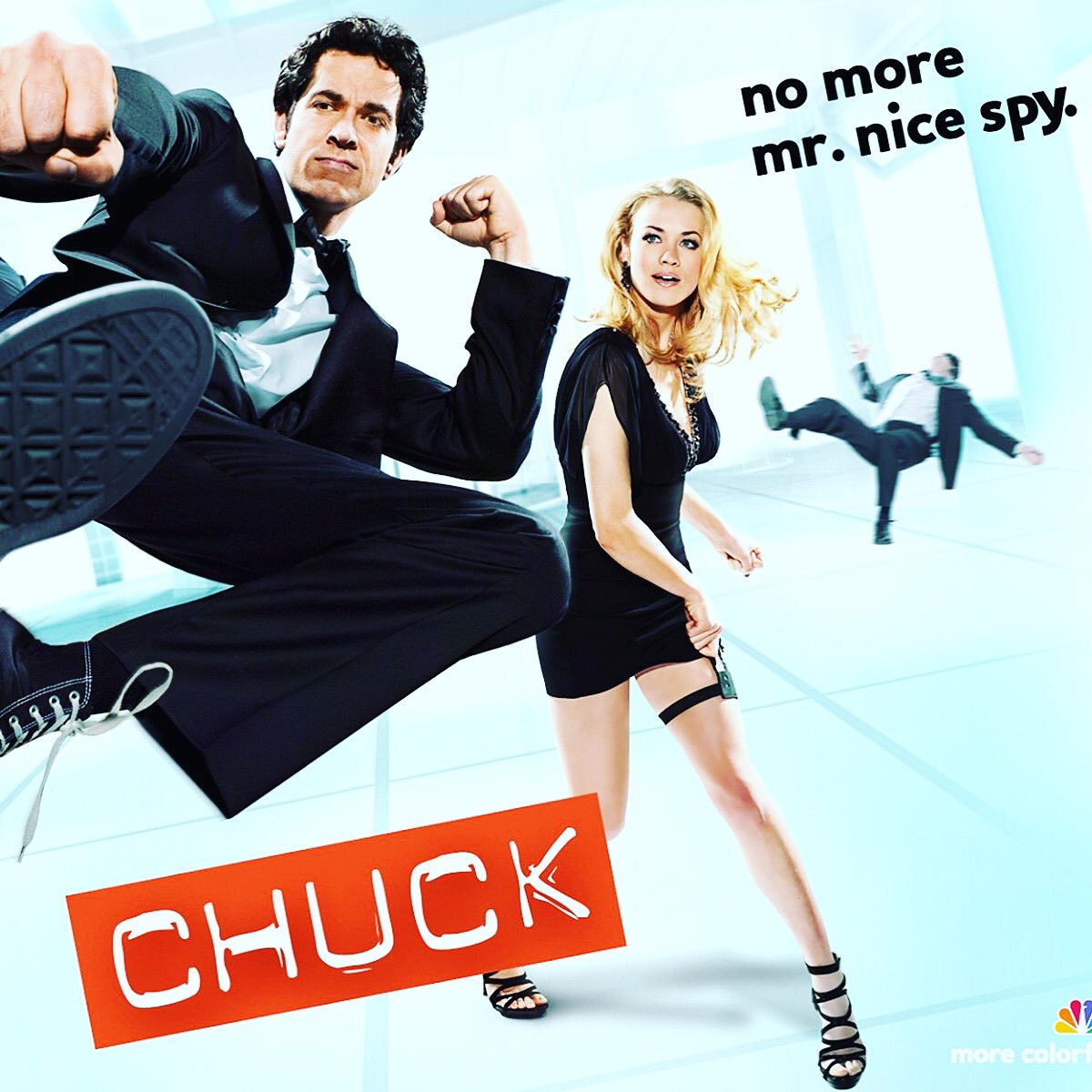 pneumaz's tweet photo. You know, @nbc, if you’re looking for some amazing shows to reboot - might I suggest a little diddy known as #Chuck. It was a sincere bright spot in the 00s and I’d love to see it make a come back. #Geek #Spy #Comedy #BringBackChuck https://t.co/GsCYMBC9m4