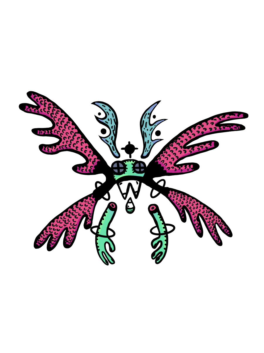 AshNieman's tweet photo. Away from my iPad so here's a sketch I saved of some little bois and the evolution of one of my favorites. https://t.co/KxT6GOewgd
