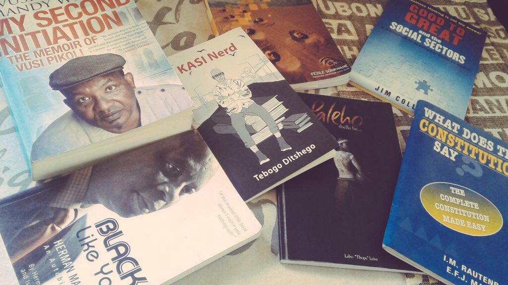 KaraboDigital's tweet image. Question: What type of reading are you into?
Me:
#ReadabookSA