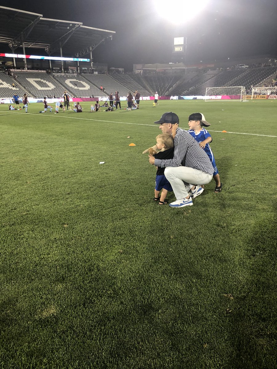 jamiewatson77's tweet photo. Also great to see #SamCronin with his 2 boys out here supporting both @SpecialOlympics teams. Heartwarming moment to see #GreatGuy #GreatDad https://t.co/lr7fj2kJUZ