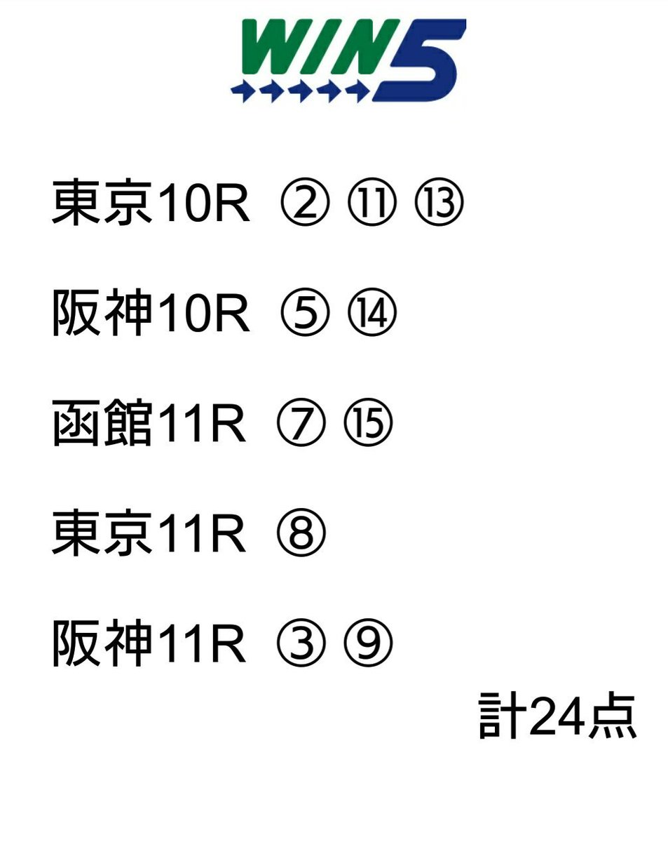Win5的中 Win5的中