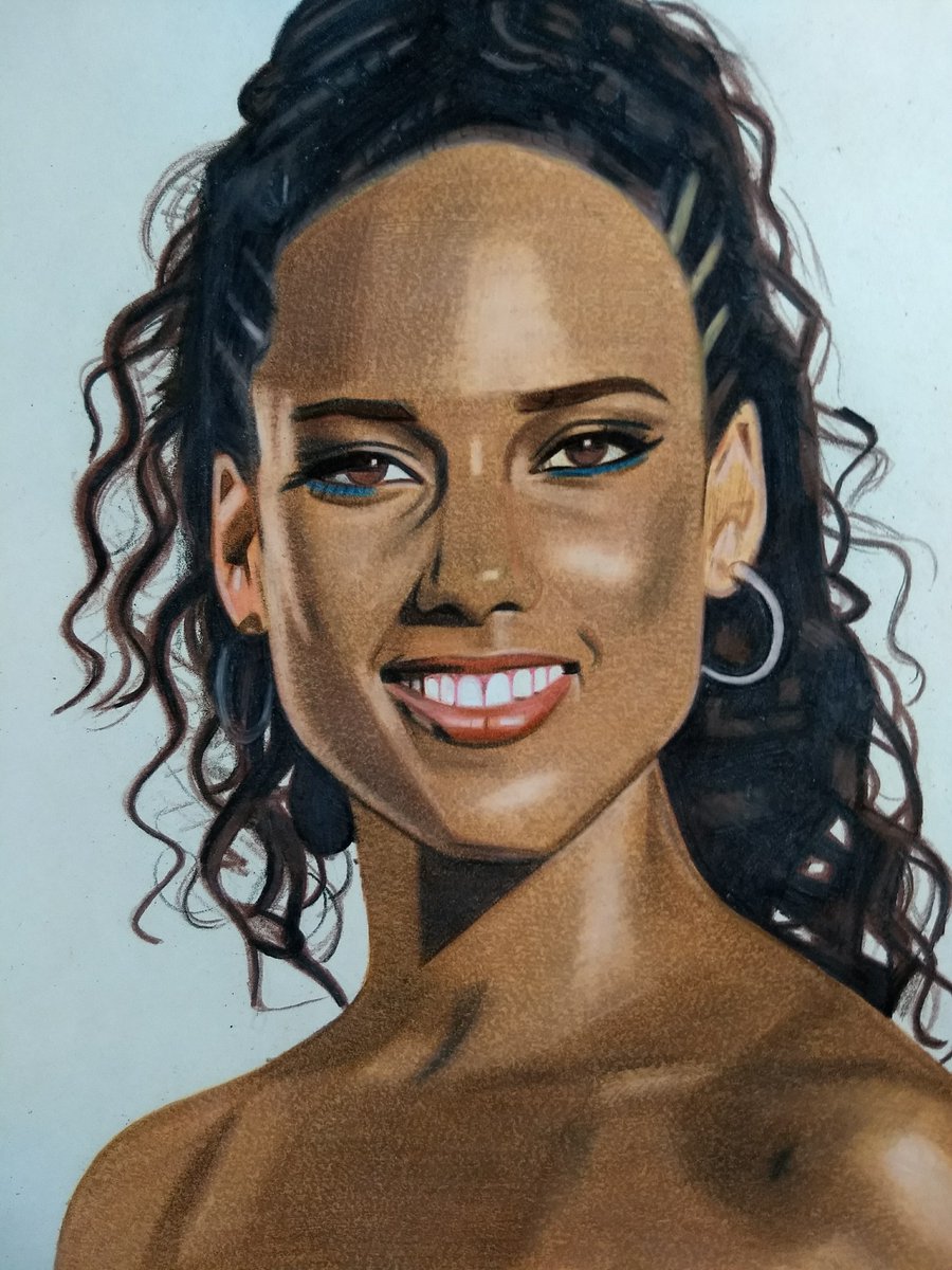 RyanPatrickYork's tweet photo. Alicia Keys

#aliciakeys  #art #celebrity #celebrityart #celebrityartist #celebs #celebdrawing #celebportrait #coloredpencil #coloredpencilart #coloredpencilartist #coloredpencildrawing #coloredpencilportrait #fanart #fanartist #popculture #popcultureart #popcultureartist https://t.co/g6tOR4VOGY