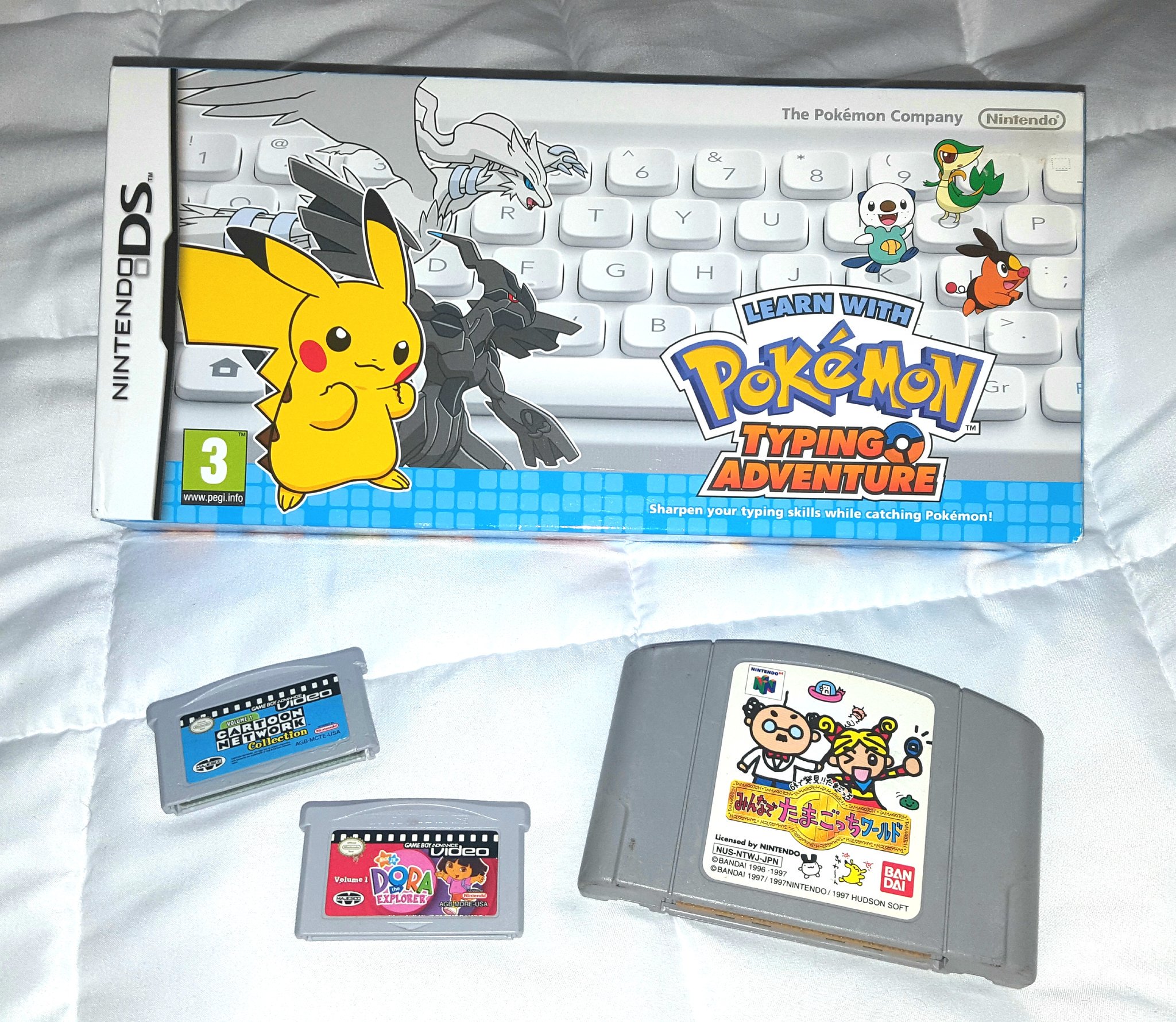 Nintendrew Another Day At Toomanygames Comes To A Close Less Pickups Today But I Still Was Able To Add Some More To The Gba Video Set Plus A Little Known Pokemon