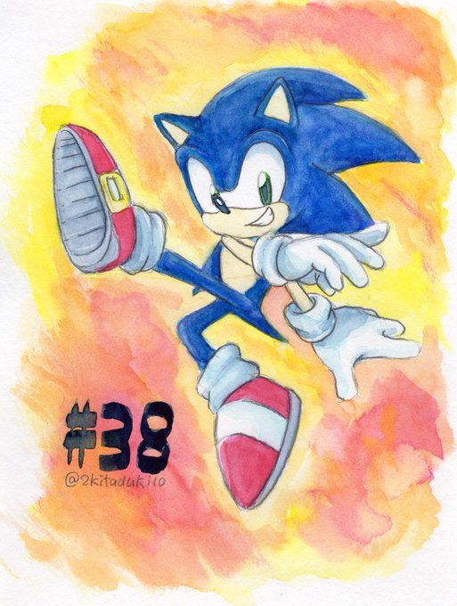 あなたの描いたスマブラspソニックが見たいのtwitterイラスト検索結果