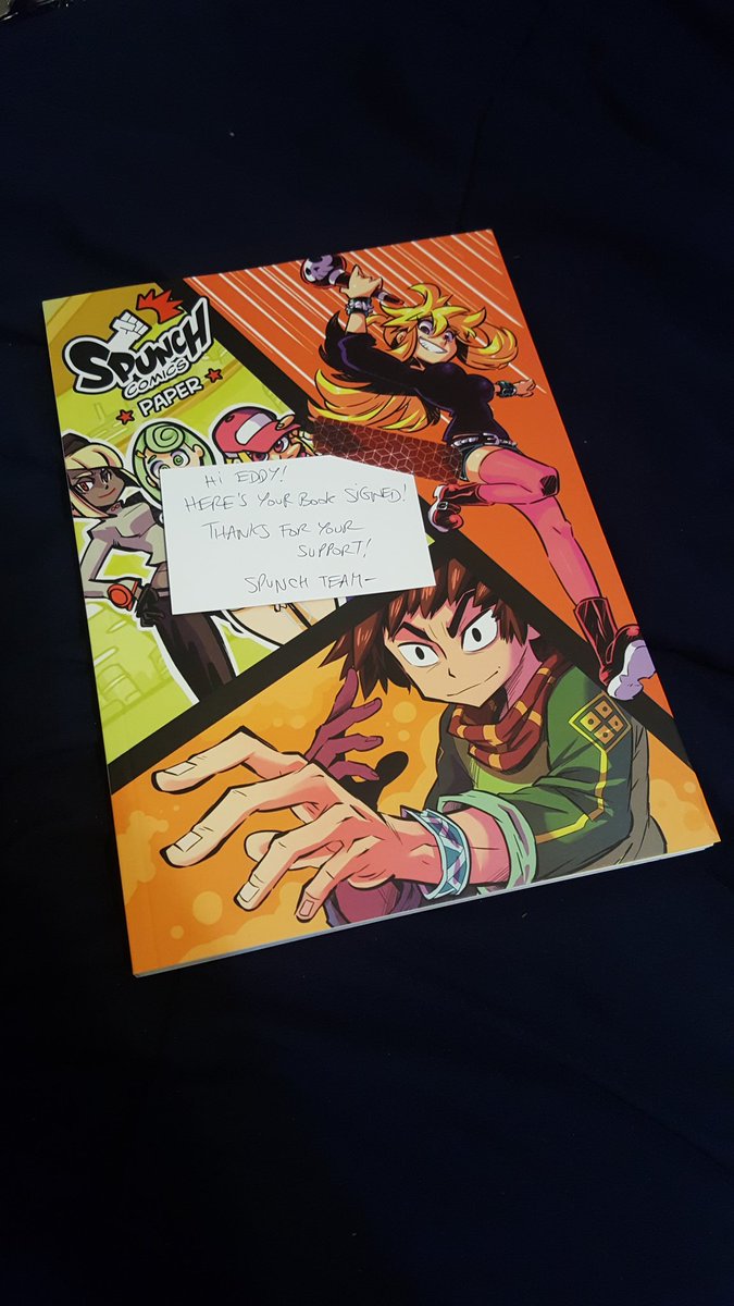 CyfisCybuster's tweet photo. WOOOOOOOOAH! *turns page to see artwork* AHHHHHHHH!! Thank you so much @Game_B I have to figure out how to repay such awesome kindness. 😇 https://t.co/fpha2ehzrN