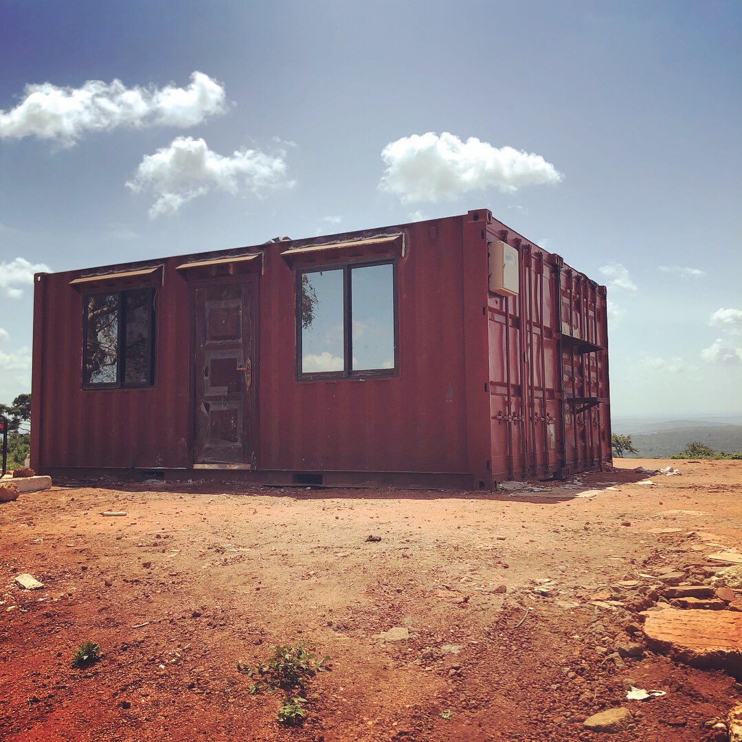 contechke's tweet image. Upcoming housing project in Kwale. 2x20’ studio overlooking Shimba Hills

#livingspace #containerart #futureismodular #plugandplay #contech