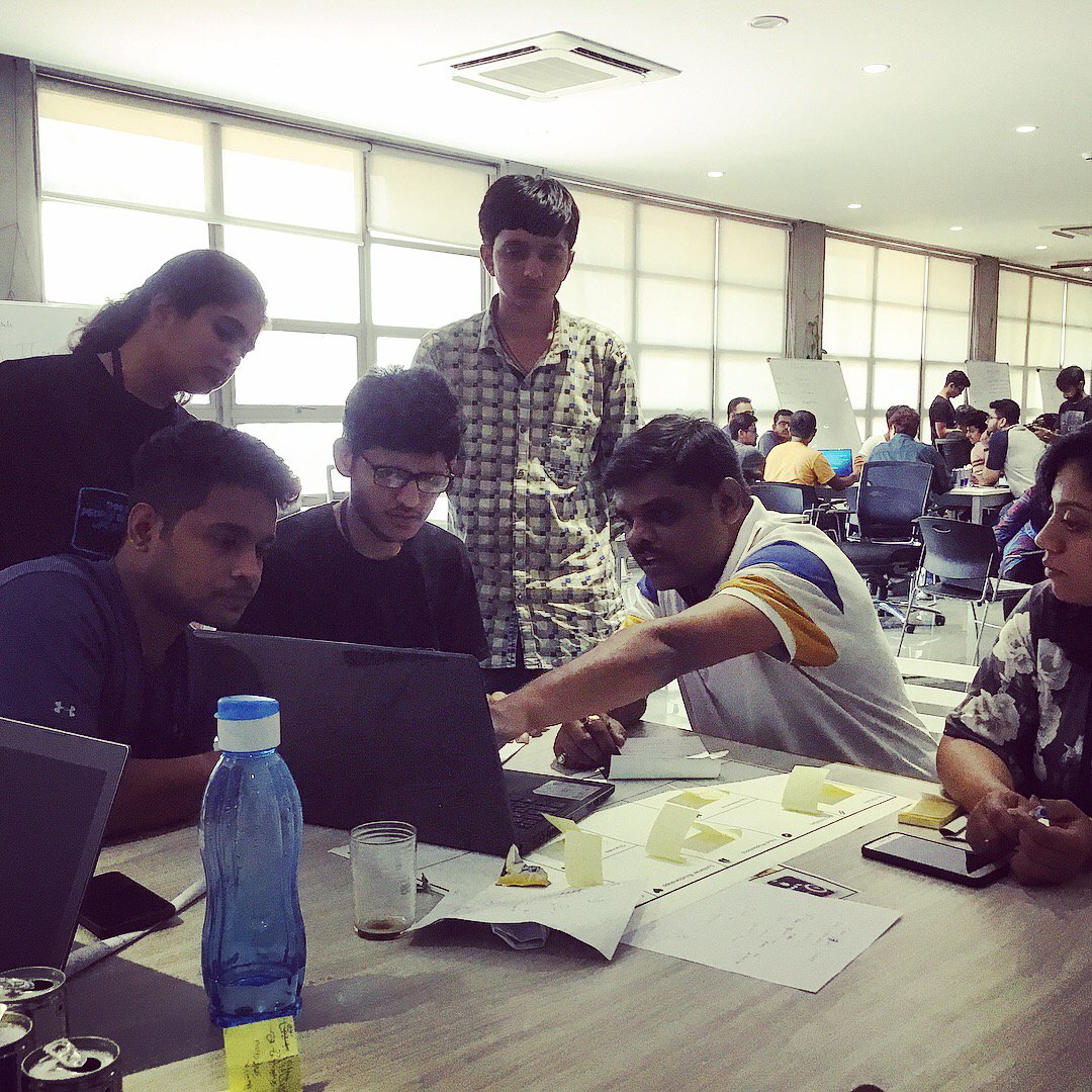 icreatenextgen's tweet photo. So we approach the final day and ideas are being polished for final pitches.
Mock Pitches and Mentoring were taken by market experts.
Stay tuned for live streaming of Final Pitches.
#icreatecampus #swahmedabad #entrepreneur #startupindia #digitalindia https://t.co/8kHJcEOm55