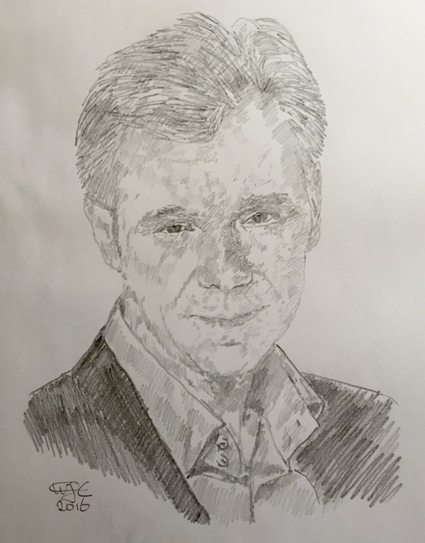 #FanArt #Drawing #HoratioCaine #Portrait @davidcaruso1 #made2016