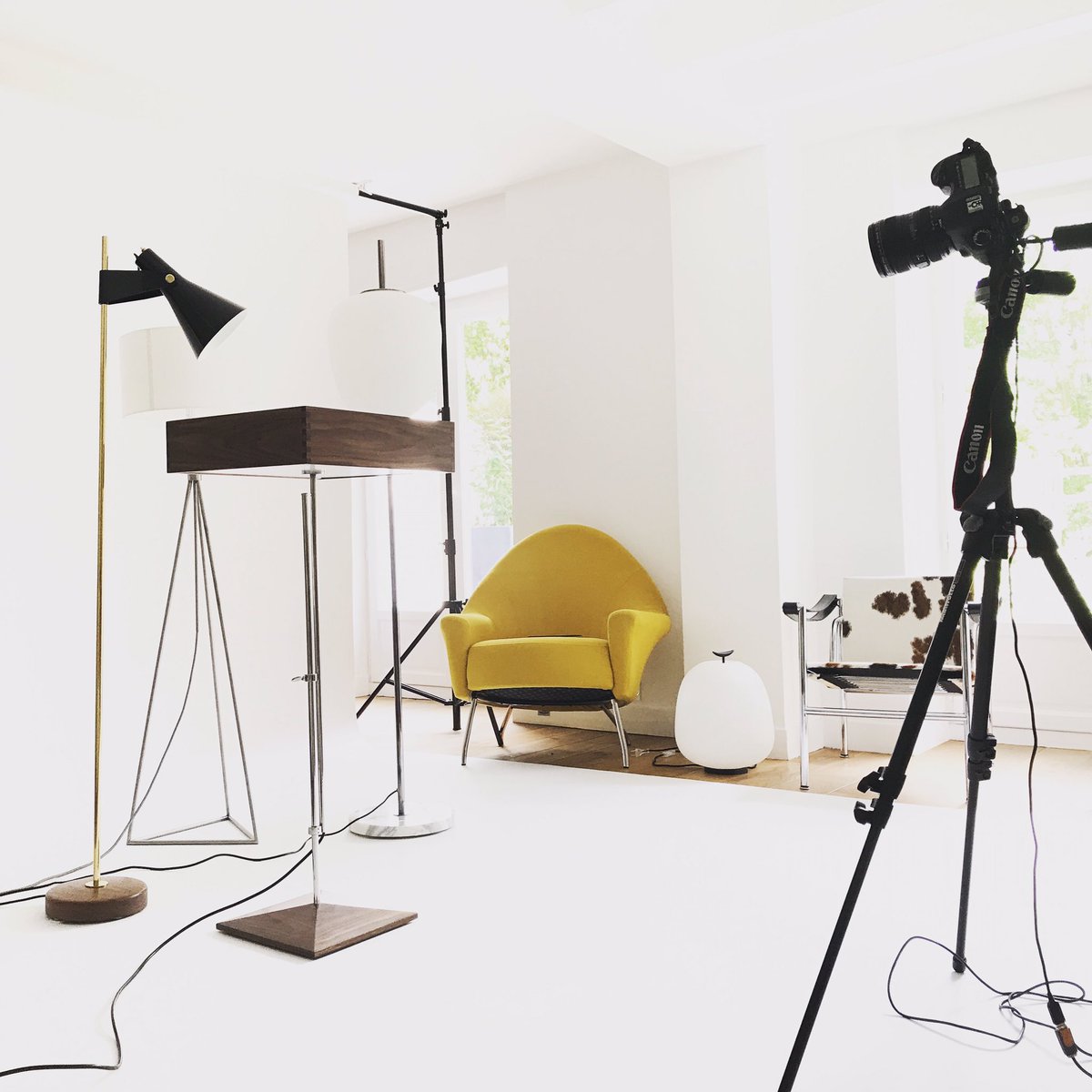 Dernier jour de shooting catalogue Disderot 2018 #disderot #frenchdesign #josephandremotte #rogerfatus #renejeancaillette #abrahametrol