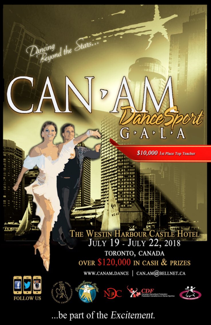 canamdance's tweet photo. For #tickets call (416) 605-8554 #Toronto #dance #canamdancesport https://t.co/62NfIGwqKJ