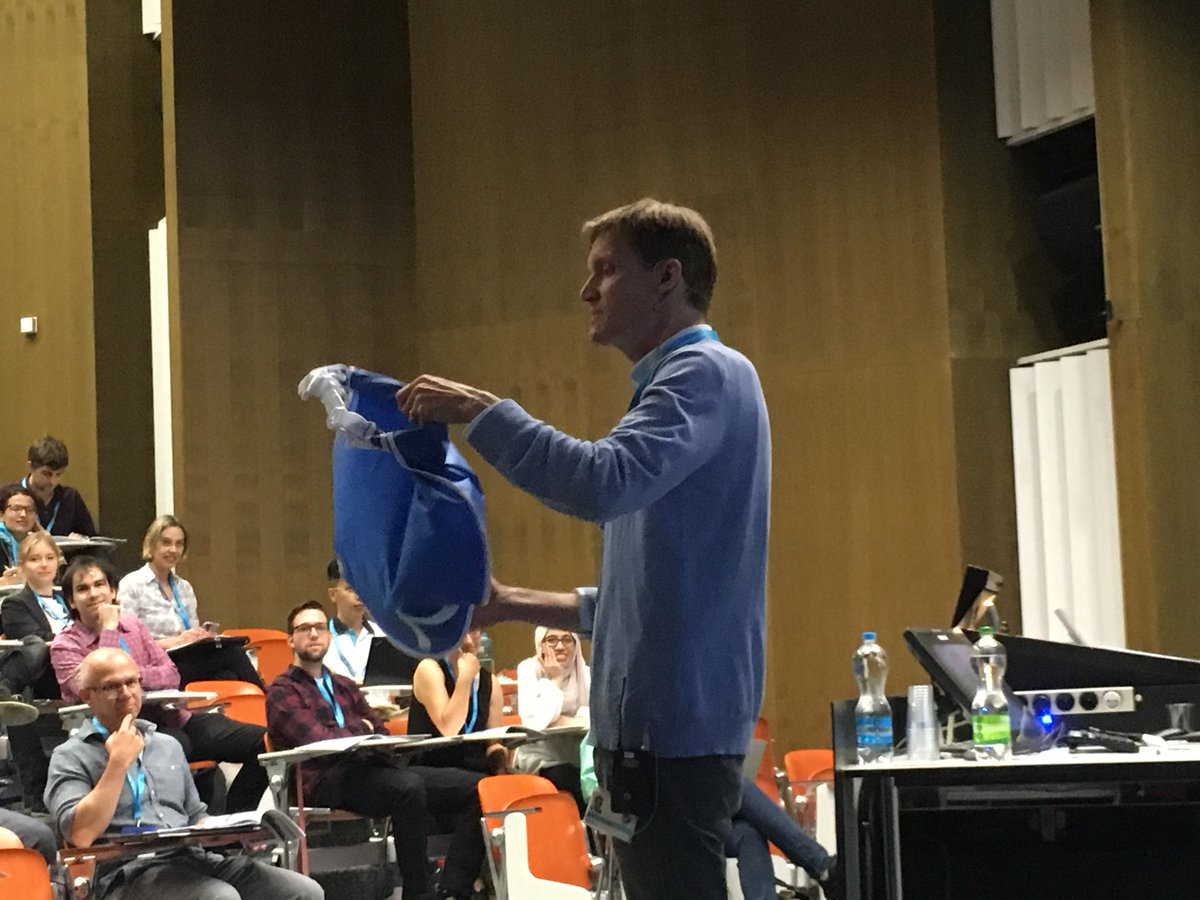 Kavitha Scranton (@kavithasci) on Twitter photo Christoph Hess <a href="/HessLab/">Immunometabolism</a> describing how to use the "Wickelfisch" conference bags. We'll have an informal swim session after the final session on Tues! #CSImmunomet Christoph Hess <a href="/HessLab/">Immunometabolism</a> describing how to use the "Wickelfisch" conference bags. We'll have an informal swim session after the final session on Tues! #CSImmunomet