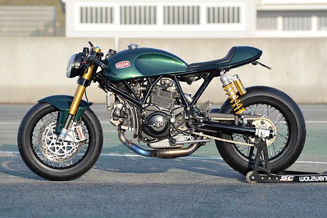 Green Lady #sportclassic #ducati #caferacer #sport1000 #gt1000 #paulsmart #ducatilover