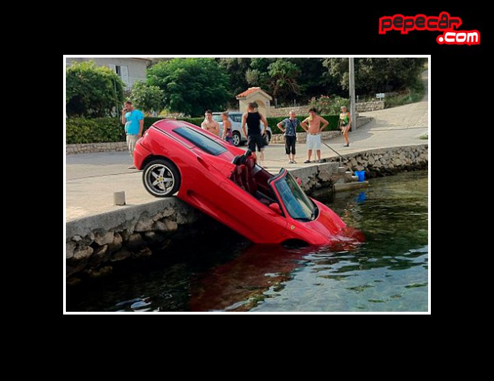 Cuando quieres probar el agua antes de meterte