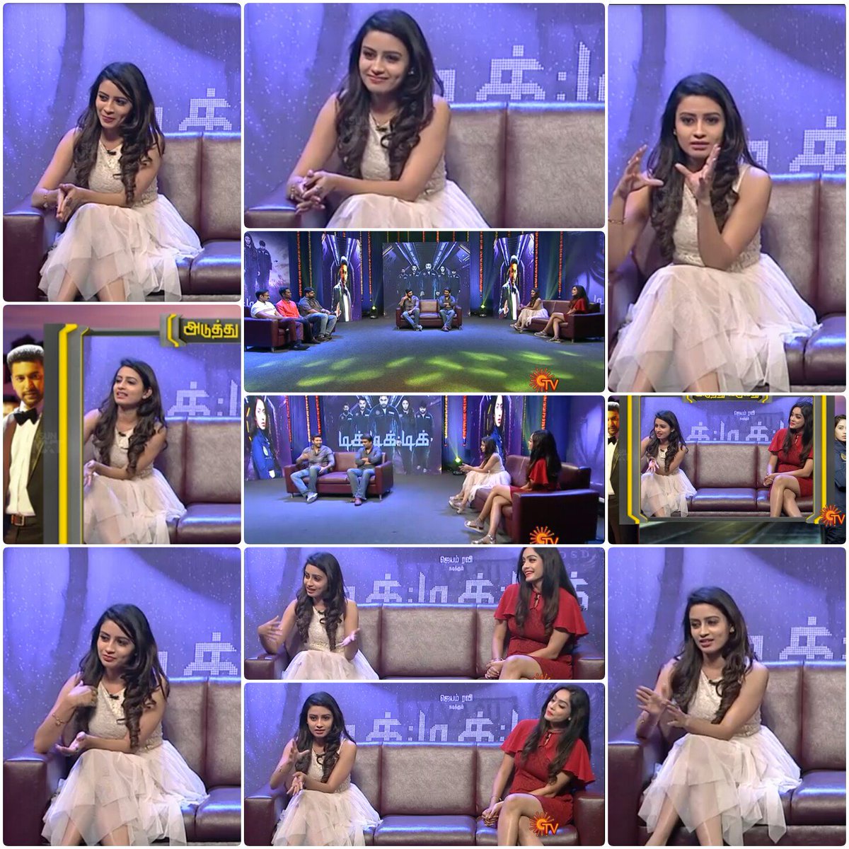 Natraj_naty's tweet image. Annnnd the VJ😃 come #SmallScreen actress😃 who did a cameo role✌😀 in #BigScreen😎 with her own team #TikTikTik as interviewer🙌🙌🙌 @sangeethas23 #TikTikTik sirappu kannottam✌😋