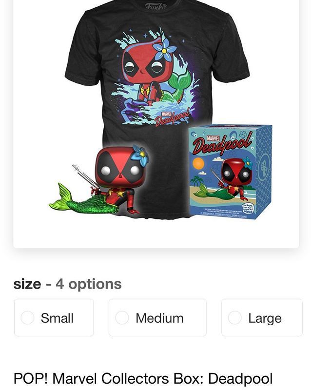 mermaid deadpool metallic