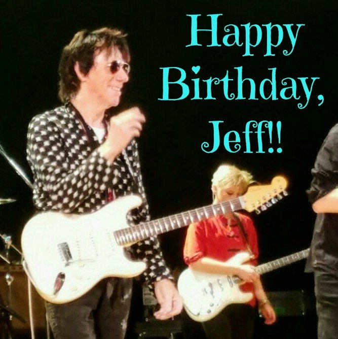 Happy Birthday to the one & only Jeff Beck!!        