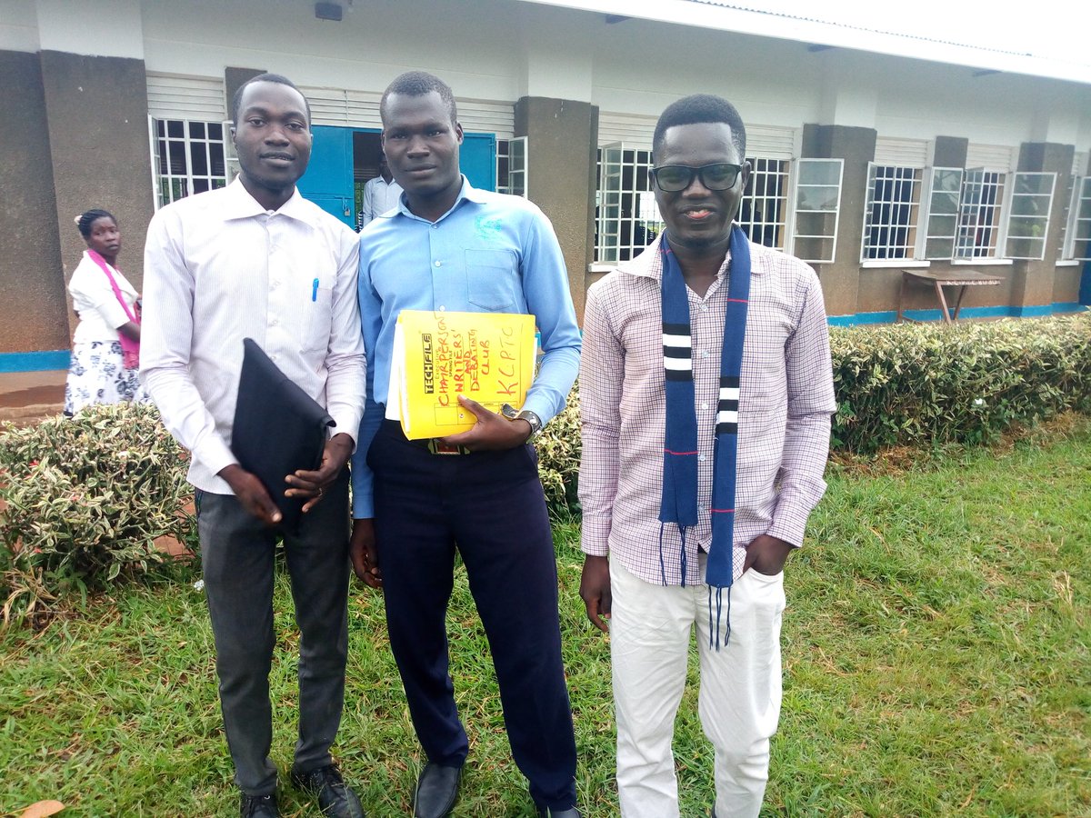 We are currently training Debaters of different schools in East Acholi in preparation for the soon coming Competition
