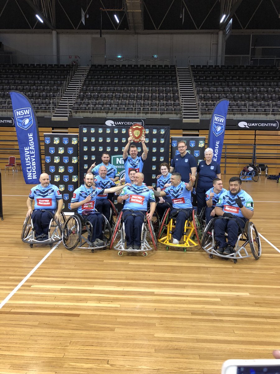 NSWWRL's tweet image. Trophies and speeches #InterstateChallenge #WRLInterstateChallenge
.
.
.
.
#wheelchair #rugbyleague #stateoforigin #origin #uptheblues #campmaroon #QLDER