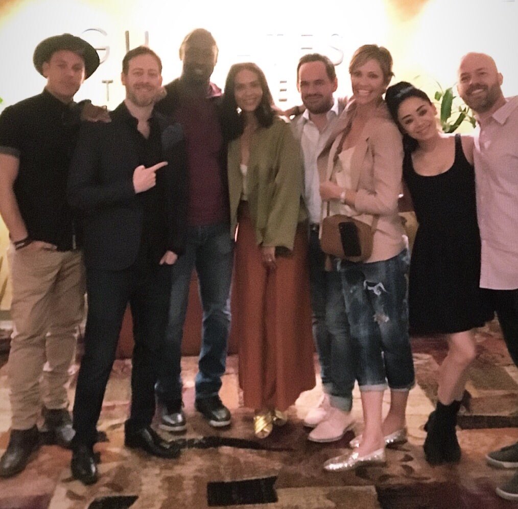 Aimee_Garcia's tweet photo. Fun nite supporting @dbwofficial #SkeletonCrew play @GeffenPlayhouse #Lucifer family https://t.co/9j0RHoij6X