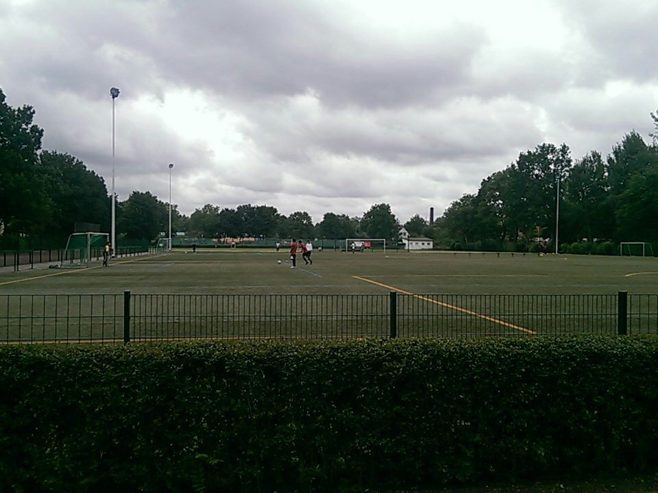 Das Wetter hält,die Stimmung ist gut! Gleich geht's los. #OuryJallohCup #Göttingen