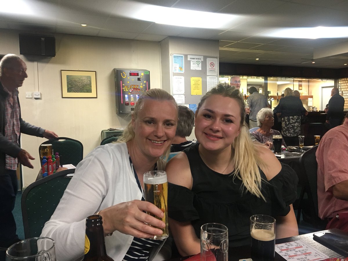 OTAdeleWheway's tweet image. Great night with my family at the Cosby Working Men’a Club weekly bingo night! Key example of how bringing communities together through occupation is so important especially for elderly people in this case. Good fun! 👍🏼 #occupation #communities #OTComm