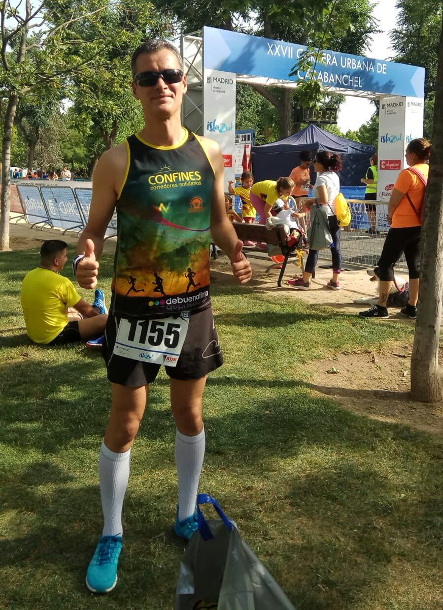 clubconfines's tweet photo. << EL CALOR NO ESCONDE A CONFINES >>
Nuestros #CorredoresSolidarios siguen disfrutando con nuevos #KmsSolidarios como @cepedagrande que ha corrido la @CarreraCaraban
¡ENORME! ¡MUY ORGULLOSOS!
#ClubConfines #Running #Solidaridad #AyudandoMeAyudo #RunToHelp #GrandeTeamAzu #Go https://t.co/wX9QYSe2B5