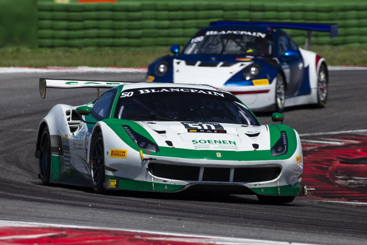 FerrariRaces's tweet image. .@GTSportsclub Race-2 @circuitomisano was dominated by Luigi #Lucchini on the #ScuderiaItalia #458Italia! It's also #Ferrari #488GT3 1-2-3 in the #IronCup with #Frers P1 (Artega Rennsport) #Earle P2 (@kessel_ch Racing) #Soenen P3 (@AFCorse)! Congrats!