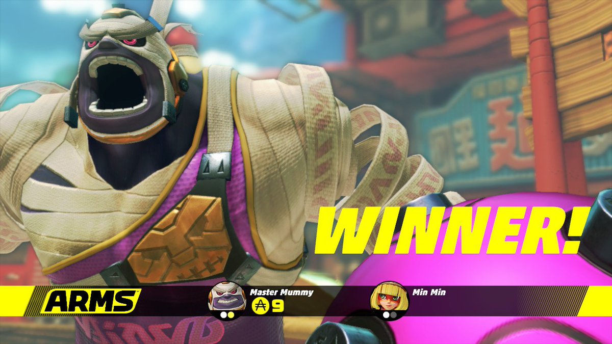 ihygtpe's tweet photo. #ARMS #NintendoSwitch https://t.co/xJAOtr54X3
