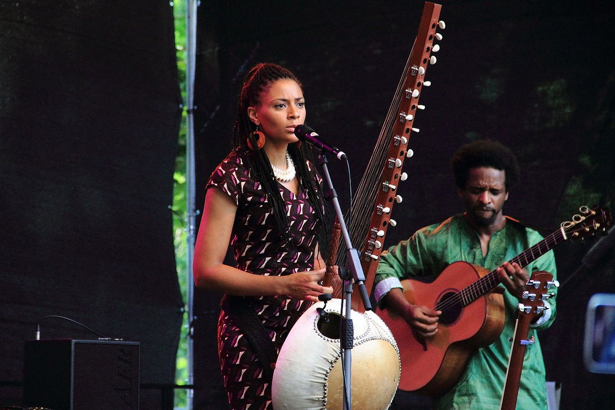 Sona Jobarteh at TFF Rudolstadt in 2015