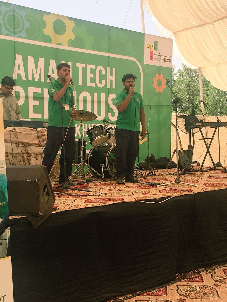 siehspk's tweet photo. Brace yourselves for some thrilling performances at the #AmanTechOpenHouse. Amazing performances by our talented youth of #AmanTech. #AmanFoundation #AmanTech #TransformingLives https://t.co/f22ei80iMz