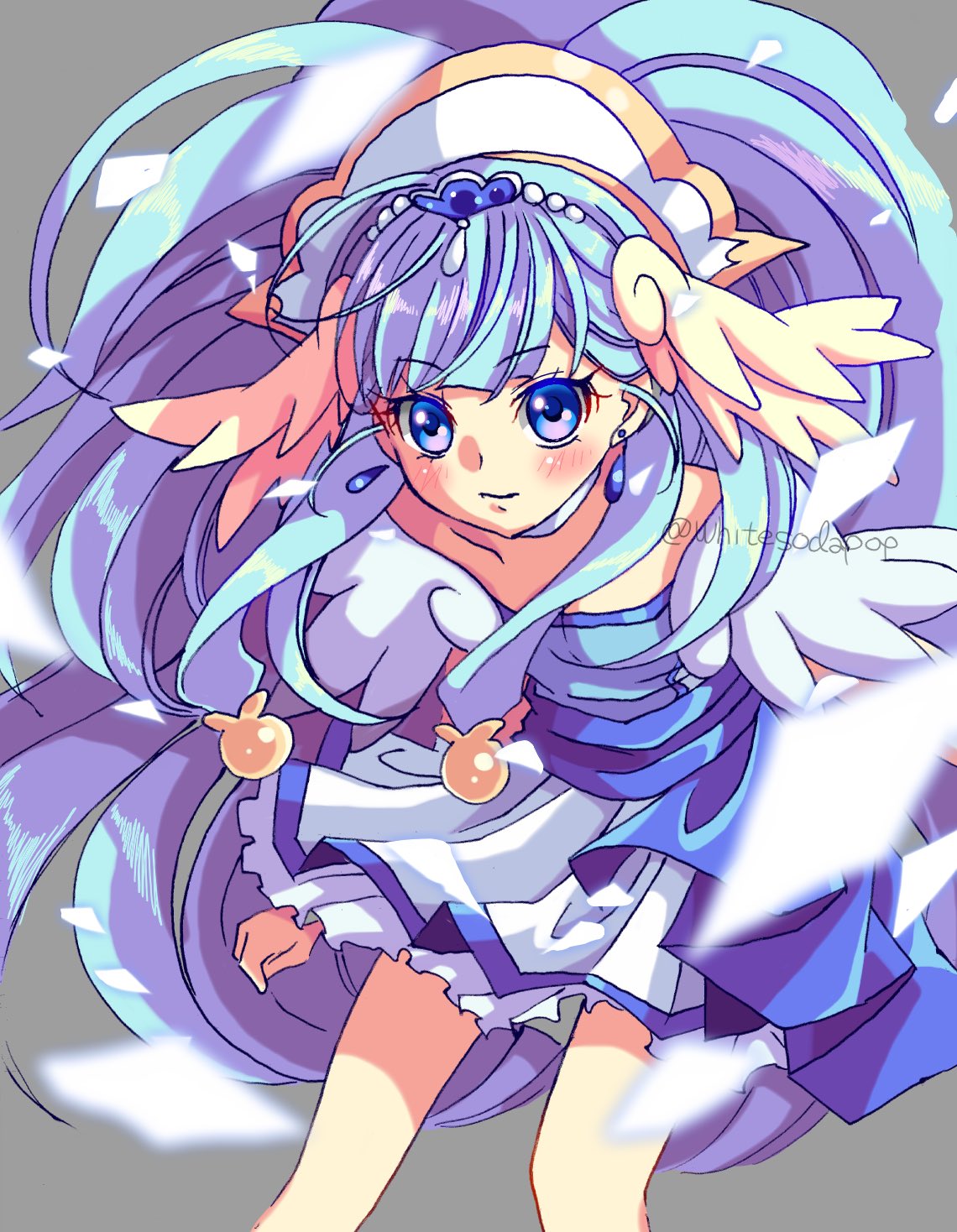 O Xrhsths Yupo Sto Twitter かっこいいさあや Hugっとプリキュア のキュアアンジュ イラスト T Co Hizuzwjq5f Twitter