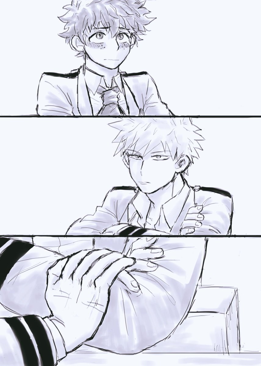 "Say it out then I will teach you."
#勝デク 
#bakudeku 