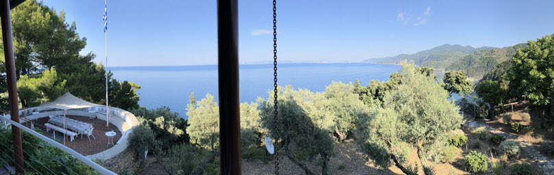 srenuart's tweet image. View from our villa on the island of Skopelos, Greece