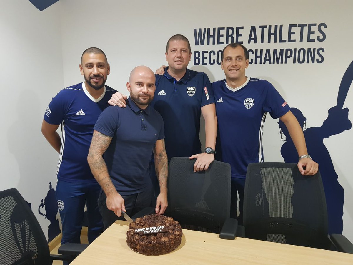 Today, the #ESMFootballAcademy comes together to wish a year filled with good luck, good health and much happiness to a great member of our team.

Happy Birthday to our very own Patrice Napoli! 🎂