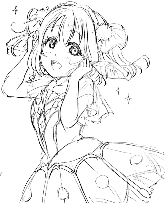 まるちゃんと、ルビィちゃん 