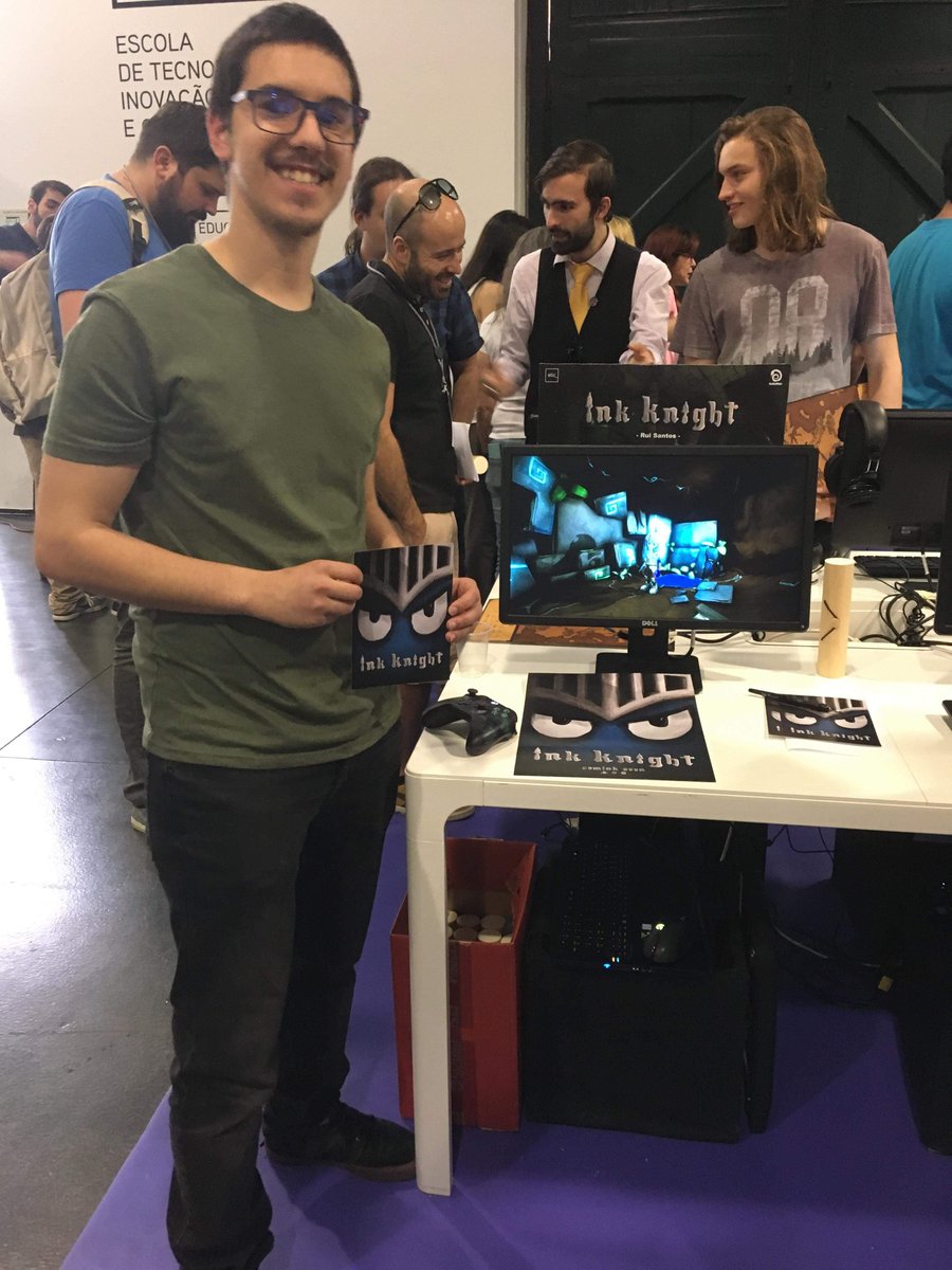 Ink_InkKnight's tweet image. 21 of June was a really happy day, won three awards at @EticGames "Best Game 2018", "Best Game Art" and "Best Game Animation", that was awesome! There were many other amazing projects, @Urion_Tinheart who won "Best Game Concept", @GameFayo incredible team and game! Check them!