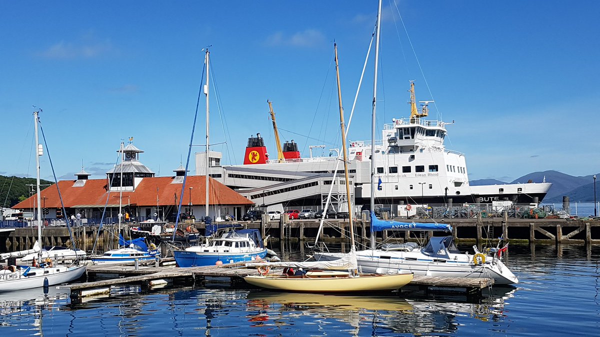 karen1159's tweet photo. Thanks to @CalMacFerries #MVBute crew for a great sailing to Rothesay. https://t.co/EwcDmMHcmr